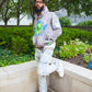 Grey National Zip-Up