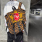LEOPARD SHERPA BACKPACK*