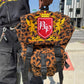 LEOPARD SHERPA BACKPACK *read description*